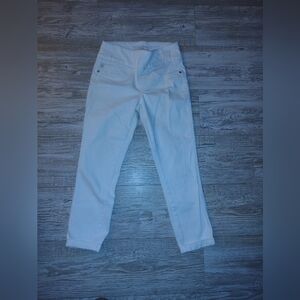 Rock & Republic White Cropped Pants